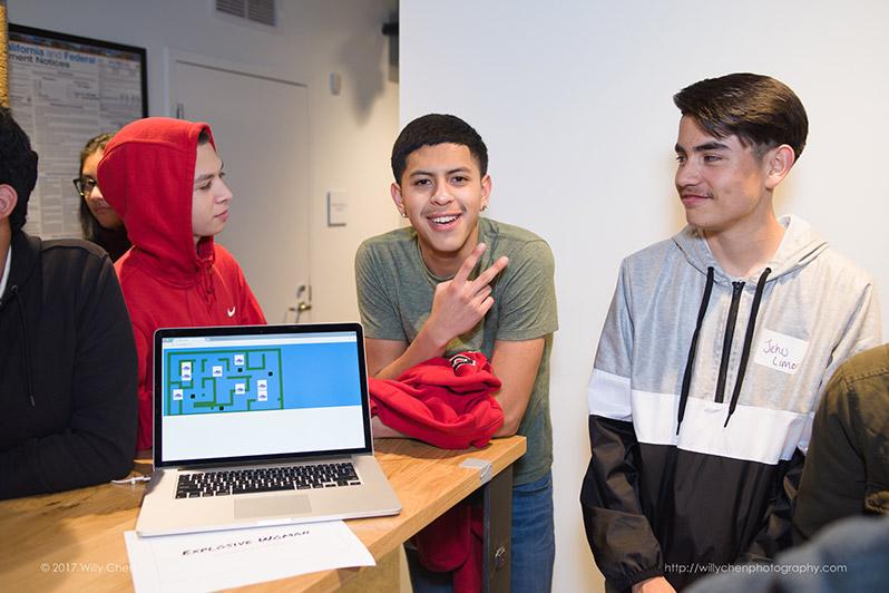 Students at Demo Day